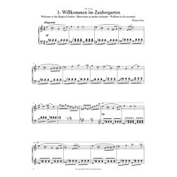 Mein Zaubergarten : 16 kleine Fantasiest&uuml;cke f&uuml;r Klavier